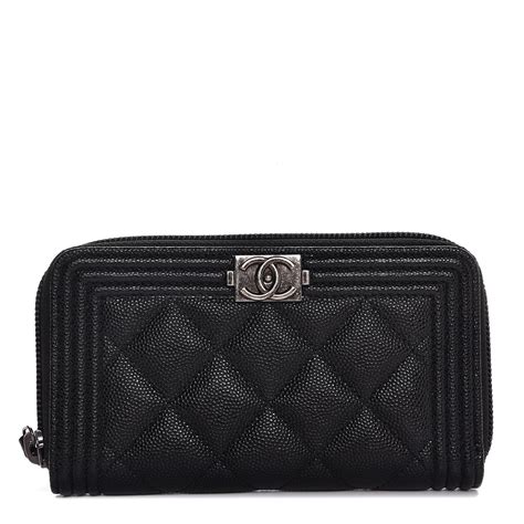 boy chanel small wallet review|boy chanel zipped wallet.